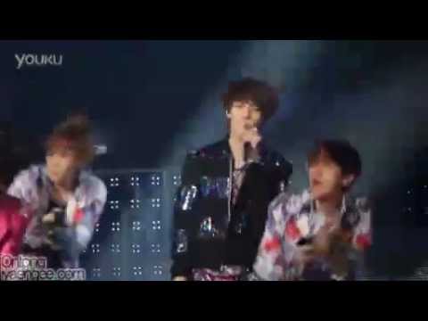 FANCAM 120504 EXO K - MAMA @ KBS Music Bank