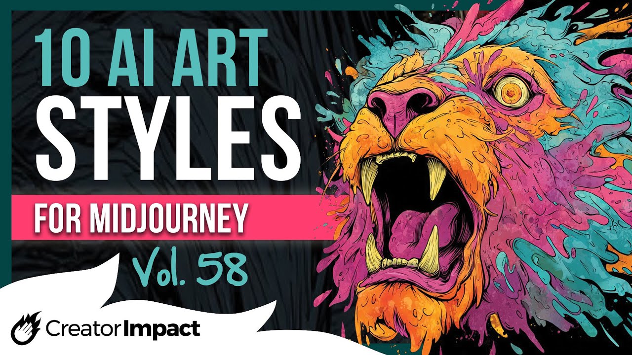 10 EYE GRABBING AI Art / Midjourney Styles You Need to Try! (Vol 58)