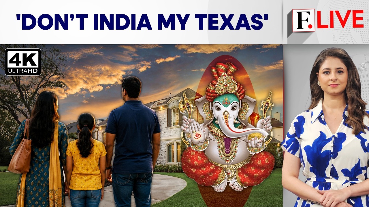 Indian Man Hides Ganesha Idol To Sell Texas House | Anti-Indian H-1B Backlash? | Firstpost Live | 4K