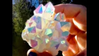 REAL UNICORN RAINBOW GEMSTONE..FOUND ON CLYDESDALE HORSE ADVENTURE..EPIC!!