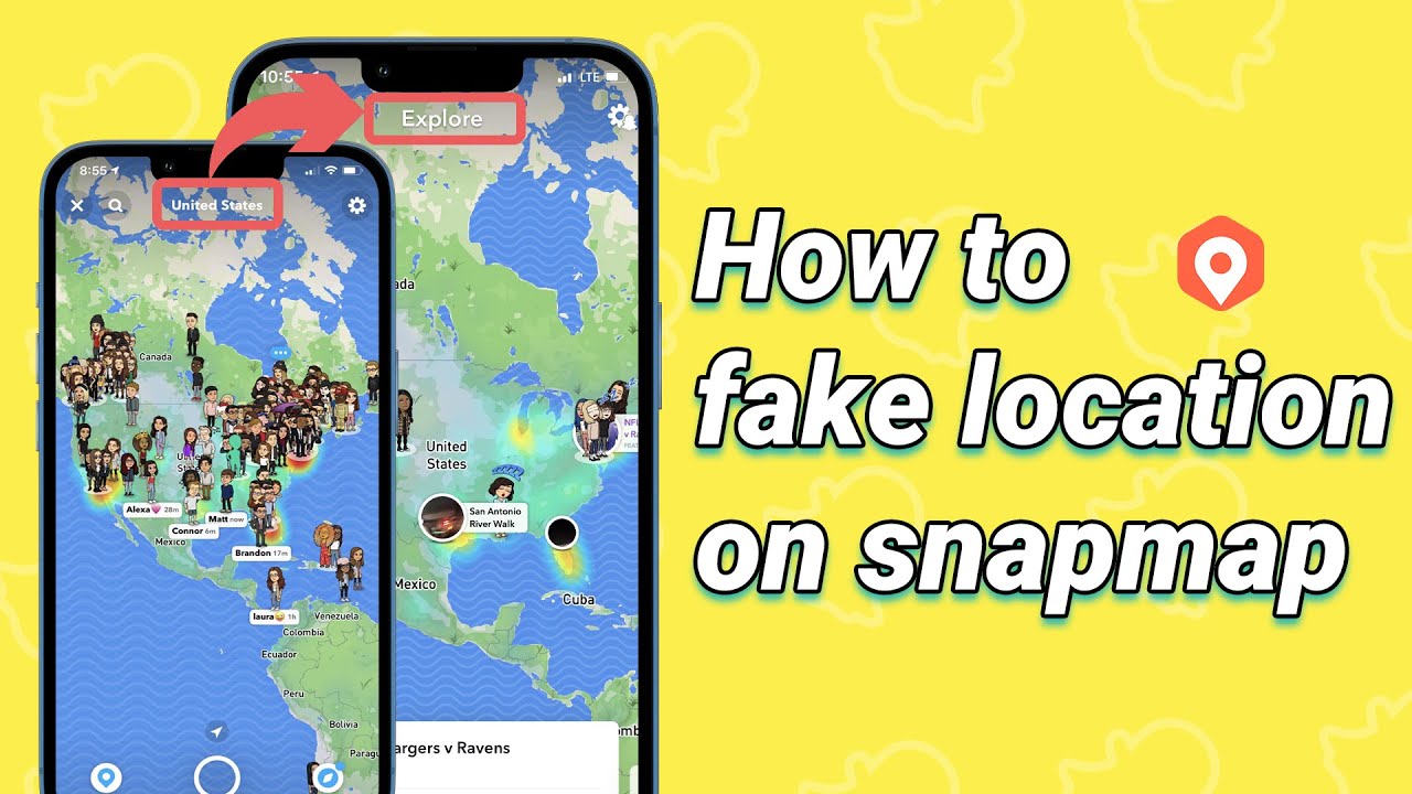 How to fake/spoof location on Snapchat map 2023