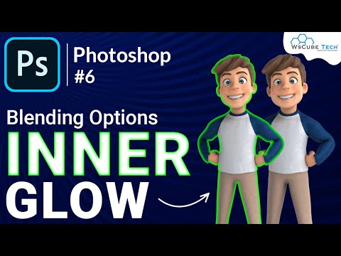 Inner Glow Effect in Adobe Photoshop Shortcut Keys How to Use More | Photoshop Tutorial