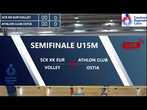 SEMIFINALE U15M Fipav Lazio 2021 - Sck KK Eur - Athlon Club Ostia