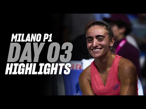 Milan Premier Padel P1🇮🇹🎾: Day 3 – Women's Highlight