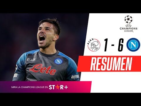 Video: Con gol de Gio Simeone, Napoli aplastó al Ajax, por Champions League