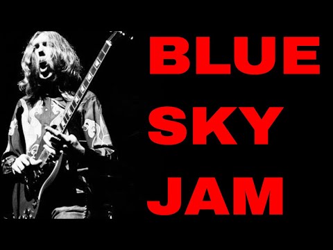 Blue Sky Jam | Allman Brothers Style Guitar Backing Track (E Major)