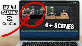 How to Turn 3 Cameras Into 6 + Scenes in CapCut (Multi-Cam Hack)