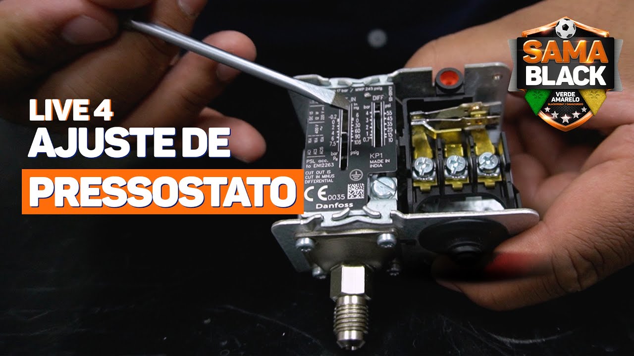 COMO REGULAR O PRESSOSTATO - SAMABLACK
