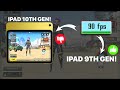 Why iPad 10th Generation DOES NOT HAVE 90 FPS BUT 9th Gen Does HAVE For PUBG Or BGMI!