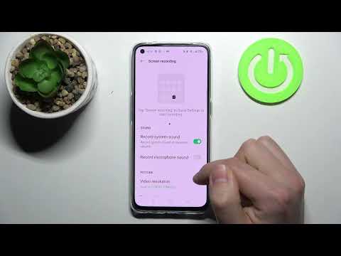 Oppo Find X3 Lite - Change Screen Recorder Sound Settings