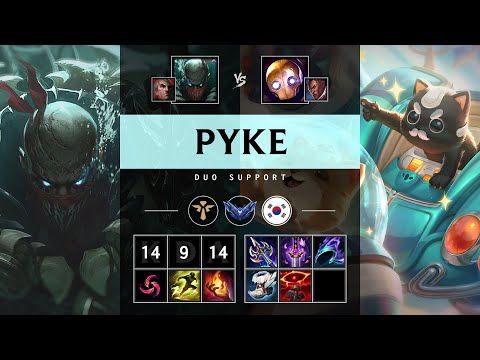 Pyke Support vs Blitzcrank - KR Diamond Patch 25.19