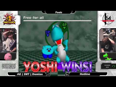 Smash 64: AE | SMT | Domlax (Kirby) V Hotline (Yoshi) - Shattered 113 SSB64