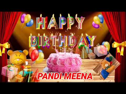 Happy Birthday Pandi Meena || Happy Birthday sweet Heart #happybirthday #wishes #happybirthdaysong