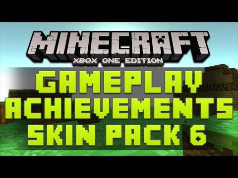 ECKOSOLDIER - MINECRAFT: XBOX ONE FIRST EVER GAMEPLAY + ACHIEVEMENTS & SKIN PACK 6 PREVIEW [E3 2014]