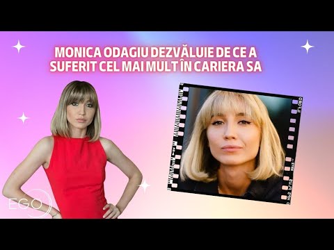 Monica Odagiu dezvăluie de ce a suferit cel mai mult în cariera sa. Abia o cheamă lumea la...