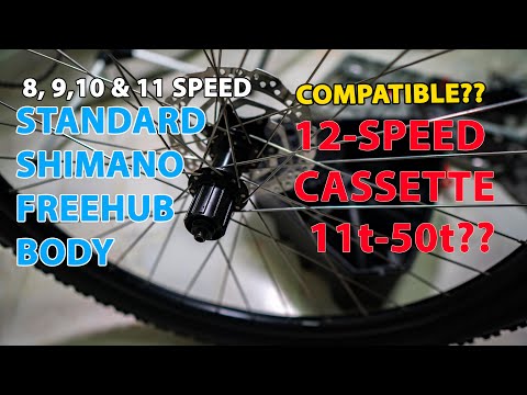 SHIMANO HG FREEHUB BODY COMPATIBLE? TO 12-Speed CASSETTE 11-50