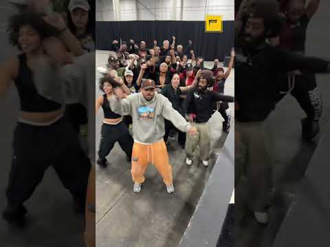 Chris Brown celebrates release from jail with "Wall to Wall" TikTok Dance 🎥