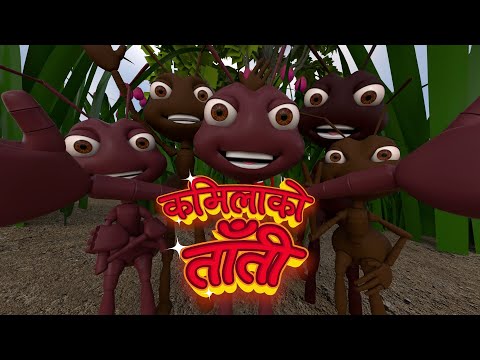 Kamilako Taati ll कमिलाको ताँती 🐜 ll Pukuluku Kids Rhymes ll Nursery Rhymes 💕 👶 💕