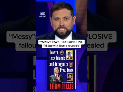 'Messy': Thom Tillis' EXPLOSIVE fallout with Trump revealed