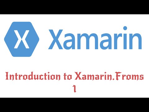 Introduction to Xamarin.Forms | Xamarin.Forms Cross Platform Application Development Tutorial - 1