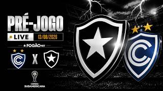 FOGÃONET LIVE: CIENCIANO-PER X BOTAFOGO (PRÉ-JOGO) | OITAVAS DE FINAL DA SUL-AMERICANA (JOGO DE IDA)