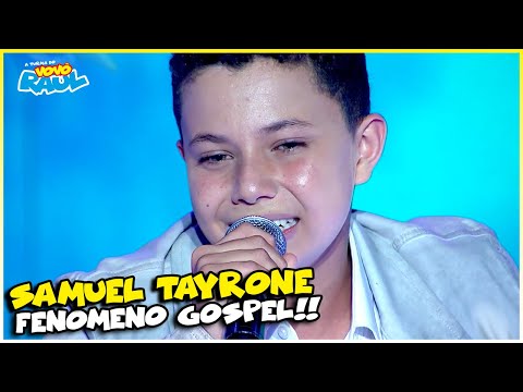 SAMUEL TAYRONE de 12 ANOS FENOMENO - "Posso Clamar" | JOVENS TALENTOS | VOVÔ RAUL GIL