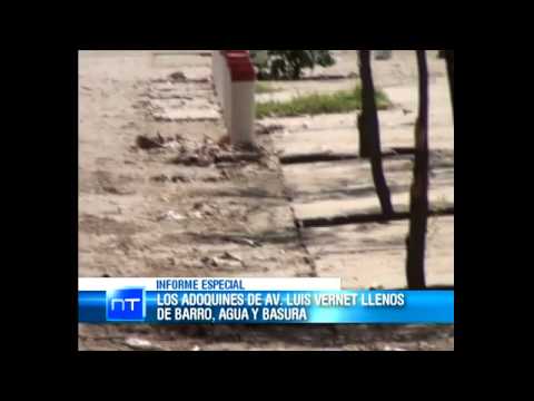 Medios Provincia - Adoquines, lluvias e inundación