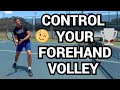 HOW TO HIT A FOREHAND VOLLEY LIKE A PRO