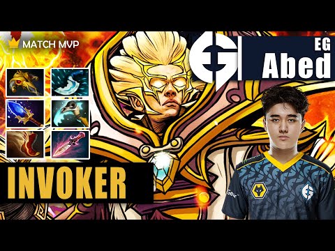 Invoker Mid | EG.Abed | ABED FAST HAND INVOKER COMBO 20 KILLS COMEBACK | 7.32 Gameplay Highlights