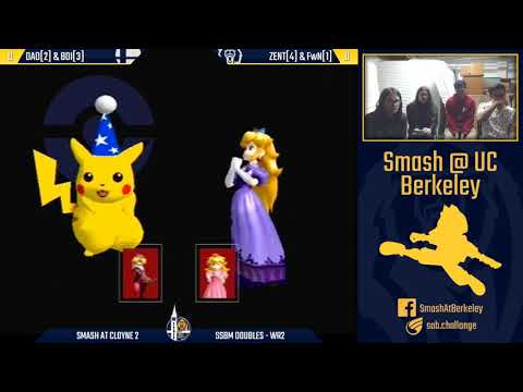Smash at Cloyne 2 - Melee Doubles LR1: Zent & FishwithNipples vs Boi & Dad
