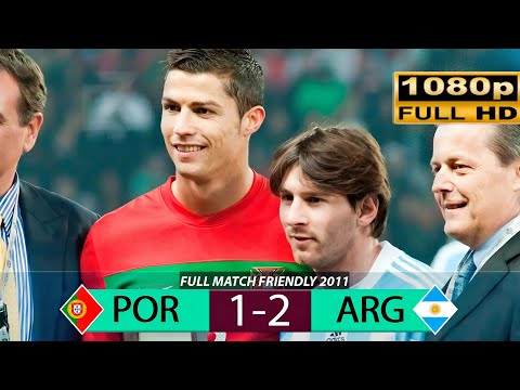 PORTUGAL VS ARGENTINA 2011 FULL MATCH - CRISTIANO RONALDO vs LIONEL MESSI