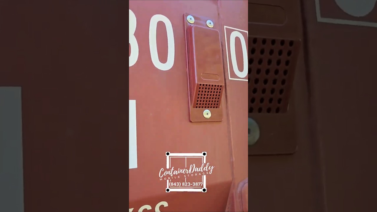 Installing extra vents on a shipping container. #storagecontainer #storage #shippingcontainer