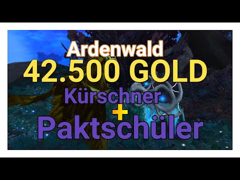 42.500 Gold Leder Farm + Fleisch (mit Paktschüler) Farm - Ardenwald - Rohrbin