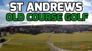 preview picture of video 'St Andrews Old Course Golf Course & Beach :- DJI Phantom 2 Drone + GoPro Hero 3'