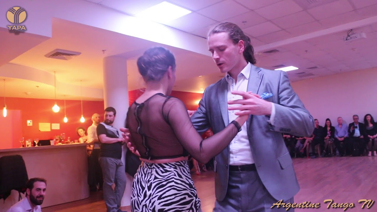 Agnieszka Stach y Tymoteusz Ley - A Los Amigos - (2/4) - YAPA Milonga, Tel-Aviv - 07-02-2020