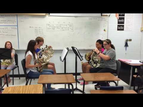 Robert Schumann / Verne Reynolds Six Quartets for 4 Horns - #1