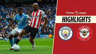Defeat at the Etihad | Manchester City 3-0 Brentford | Premier League Highlights