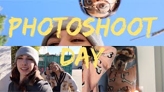 photoshoot day with @karaleighcannella :vlogmas #20!!