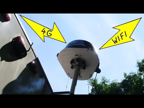 Review of the Winegard Connect 2.0 (WiFi & 4G2) for your RV.