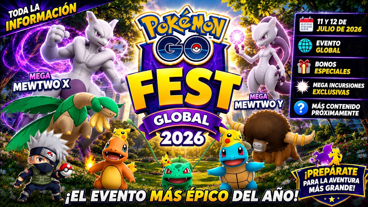 🚨LLEGA EL GO FEST GLOBAL🚨TODA LA INFORMACIÓN Y COMO LO VAMOS A JUGAR POKÉMON GO