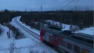 preview picture of video '[RZD] ES1-009, ES1-011 Lastochka / ЭС1-009, ЭС1-011 Ласточка'