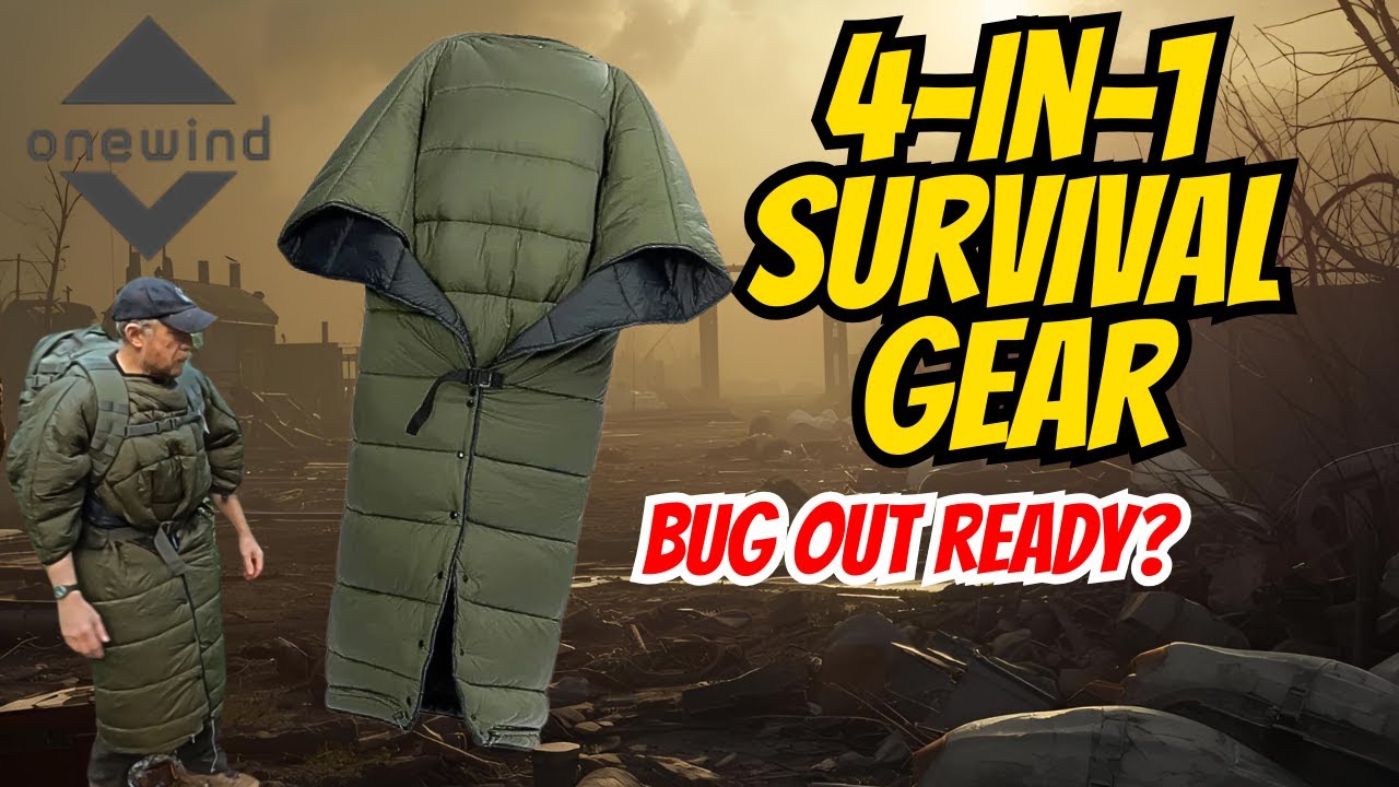 Bug Out Bag Worthy? 4-in-1 Survival Poncho from Onewind Outdoors