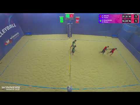 21:35 A. Bakotin / O. Yurtov - D. Kharchenko / D. Kliuiev 15.02.2023 | Winners Beach Volleyball