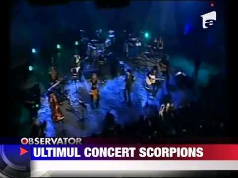 Ultimul concert Scorpions 4 IUNIE 2011