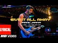 Give It All Away Jaane Jaana Lyrical Video Arjun New Hindi Song T Series