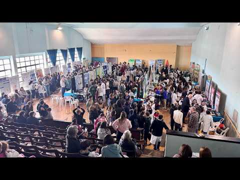 Intendente recorrió Feria de Clubes de Ciencia en Pando
