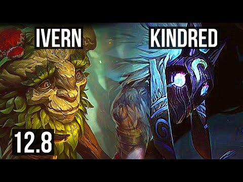 IVERN vs KINDRED (JNG) | Rank 2 Ivern, 6/4/27, 1.3M mastery, 500+ games | KR Grandmaster | 12.8