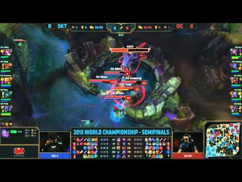 Origen sneaky Baron vs SKT T1 - League of Legends