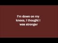 Daughtry- Crawling Back To You (Lyrics) HD