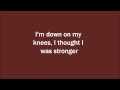 Daughtry- Crawling Back To You (Lyrics) HD 